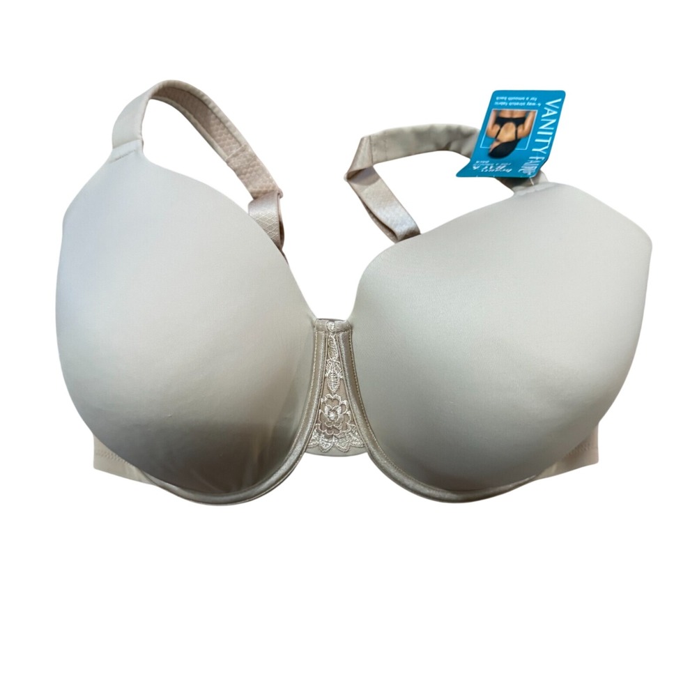 Vanity Fair Beauty‎ Back Full Figure Underwire Bra 42G Nude 76380